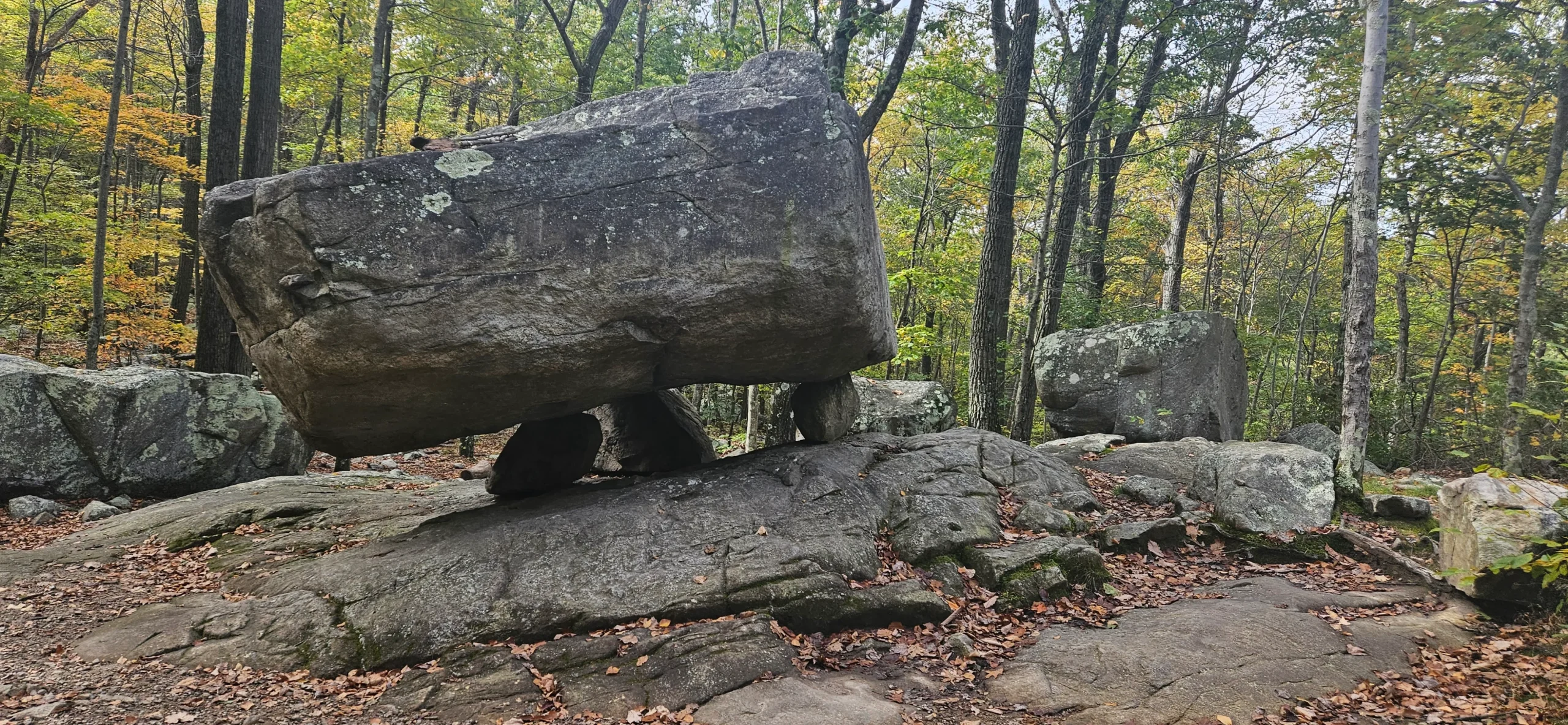 Tripod Rock at Pyramid Mountain