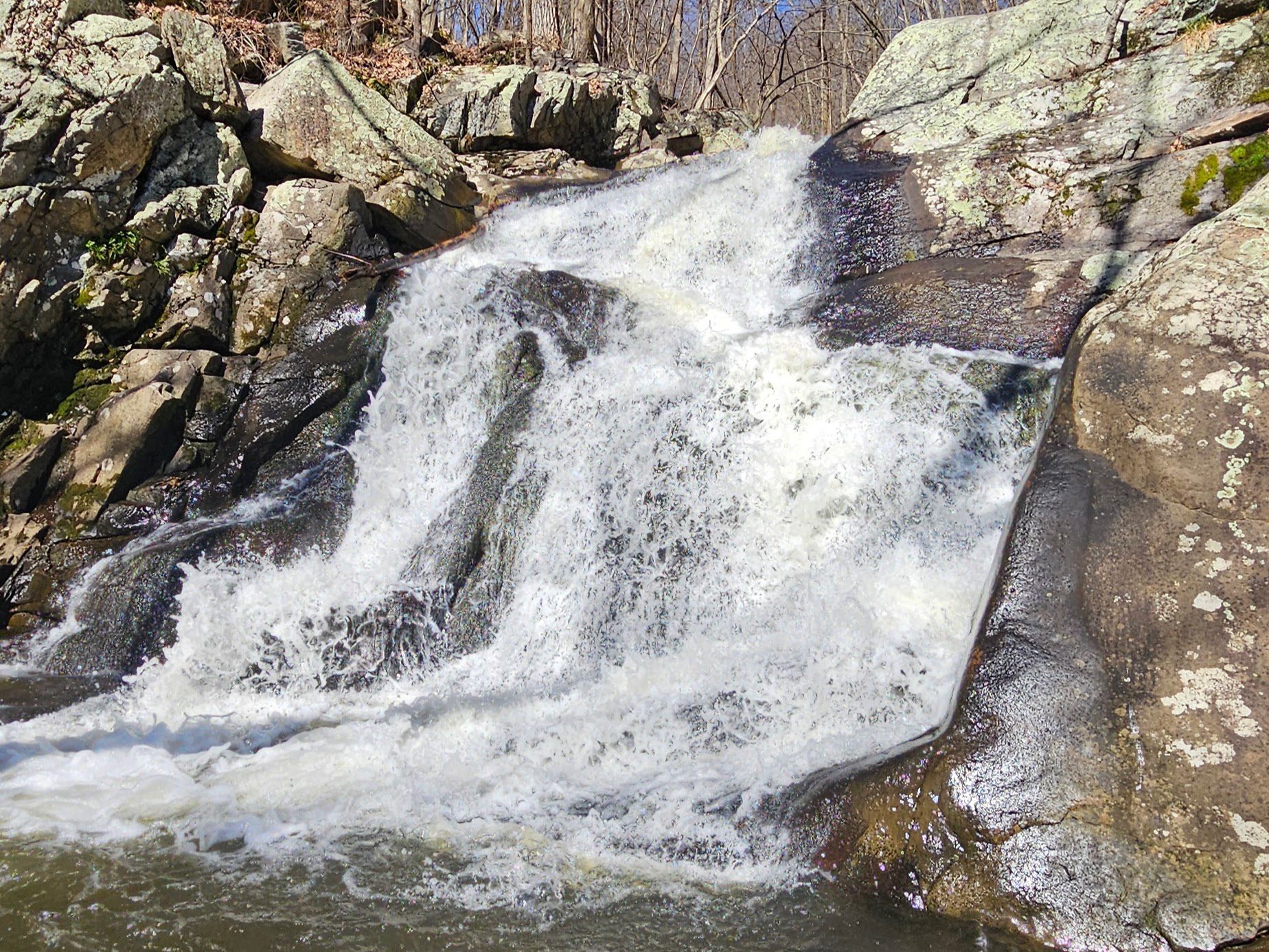 Hiking the Waterfall Trail at Schooley’s Mountain