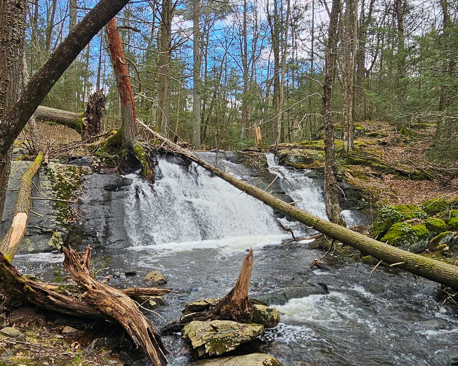 Visiting Stony Brook Falls: An Easy Hike to a Pair of Waterfalls