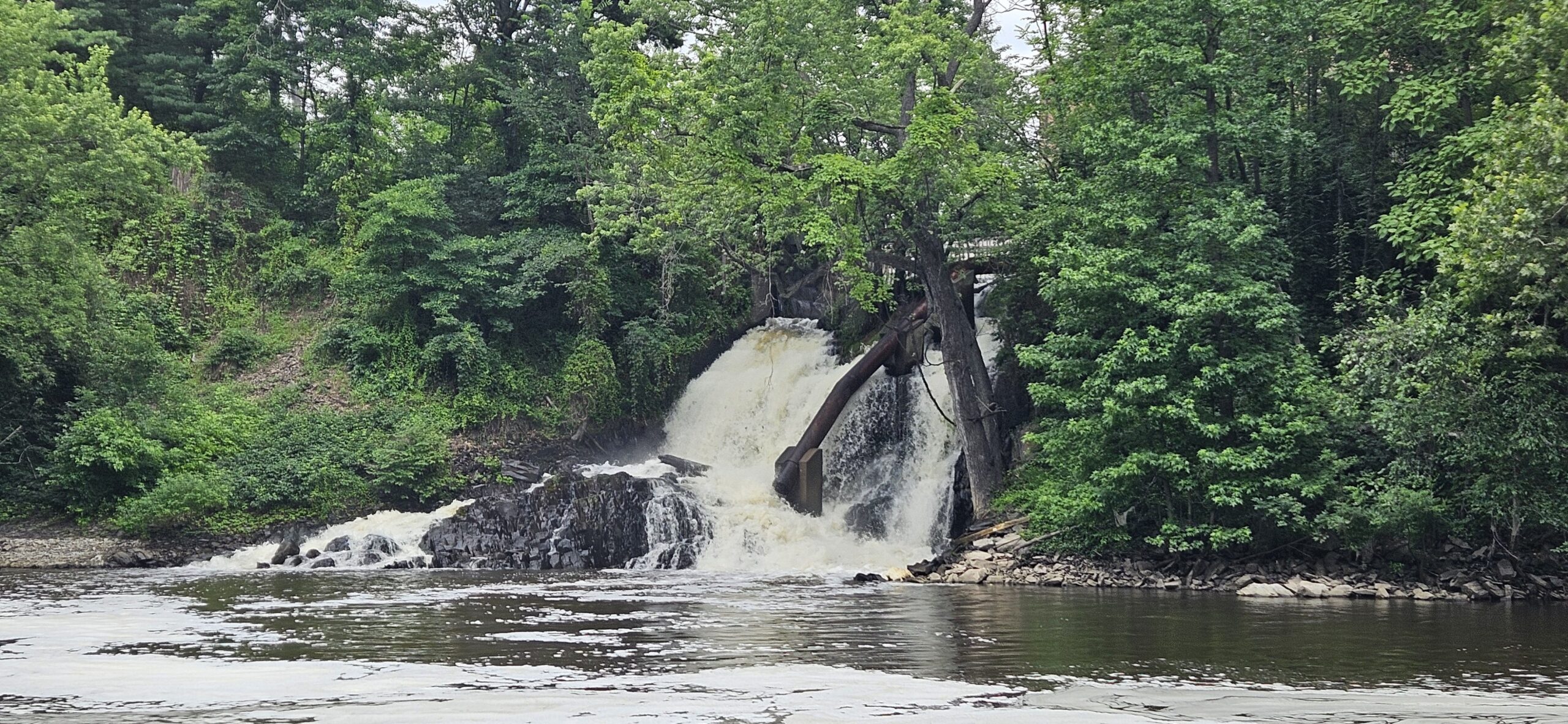 Treatment Plant Falls at Morris Canal Park
