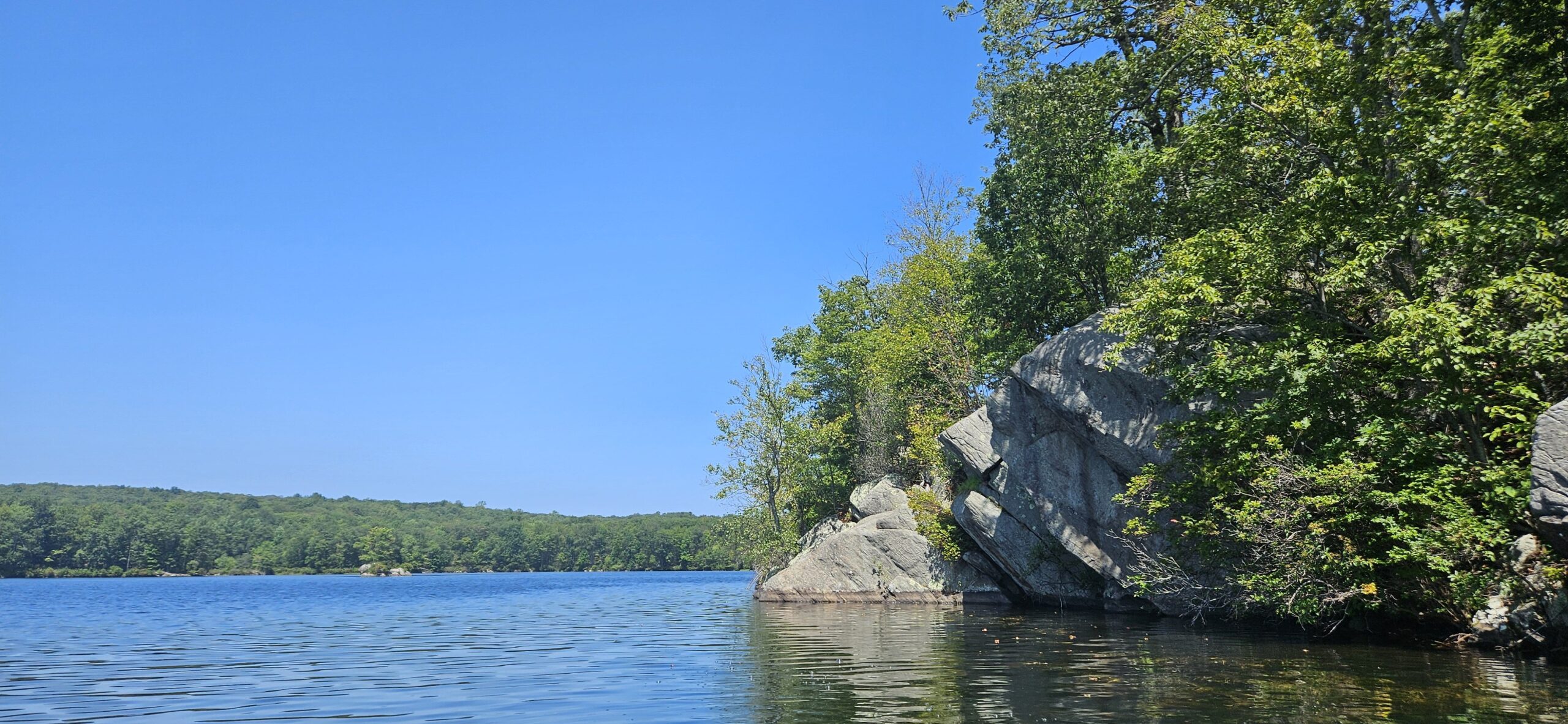 Kayaking Splitrock Reservoir