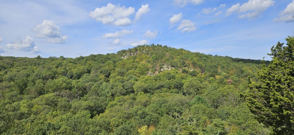 An image of the view from Torne Mountain
