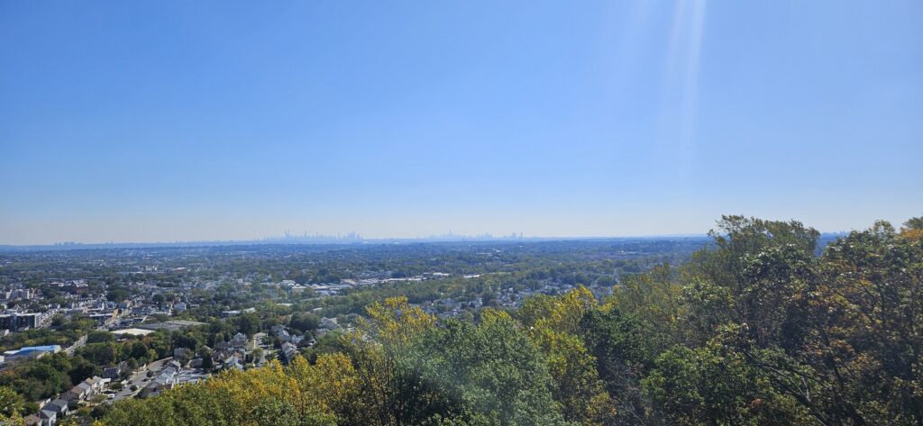 An scenic view of New York City