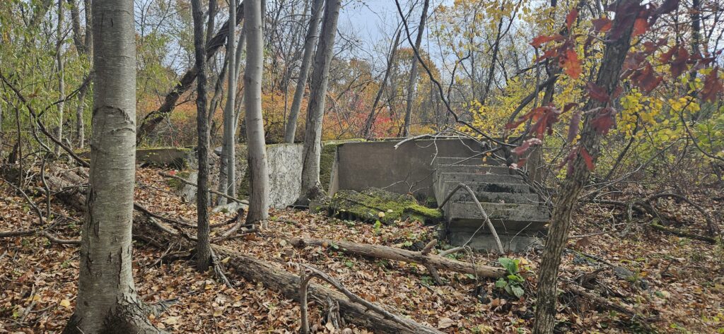 An image of some ruins at Mount Hope Historical Park