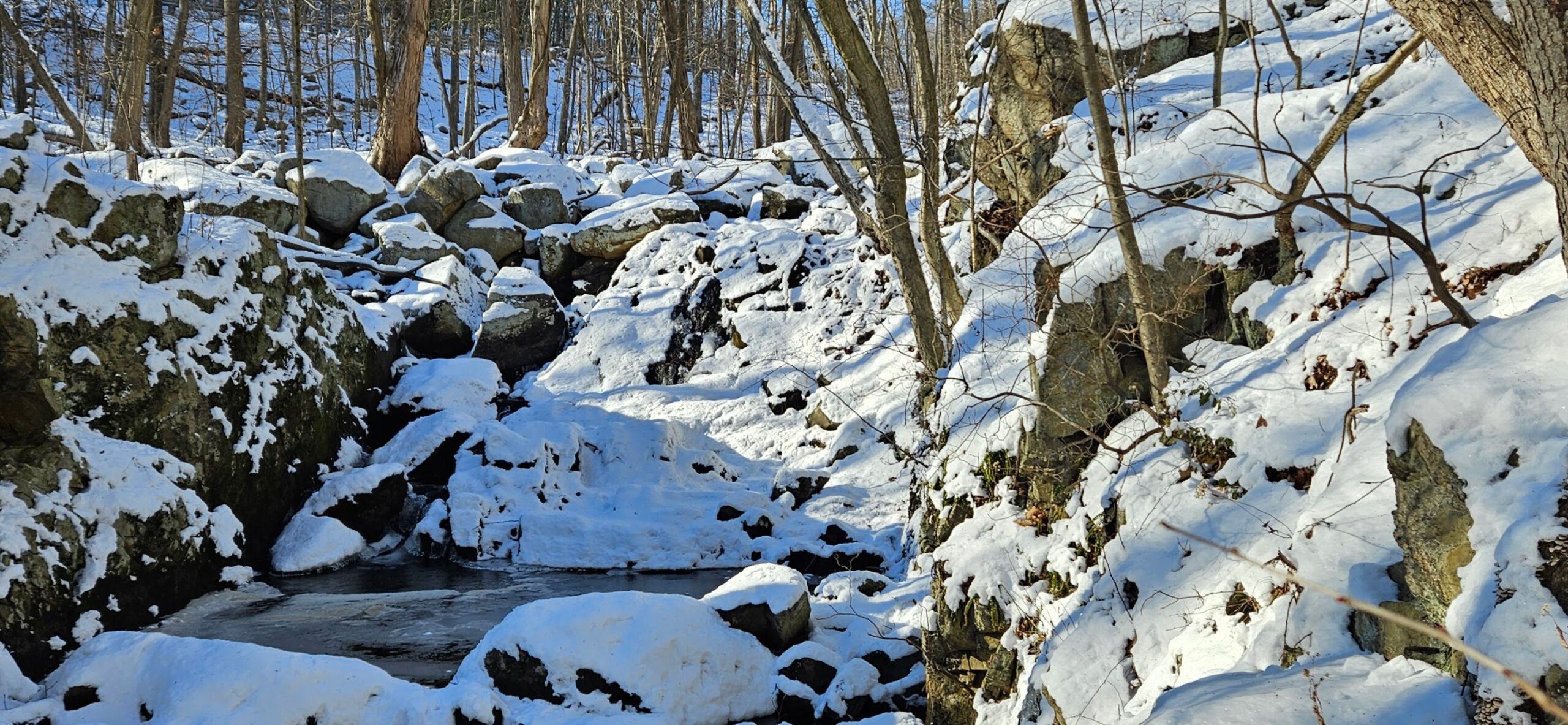 unnamed waterfall on posts brook 2 winter scaled