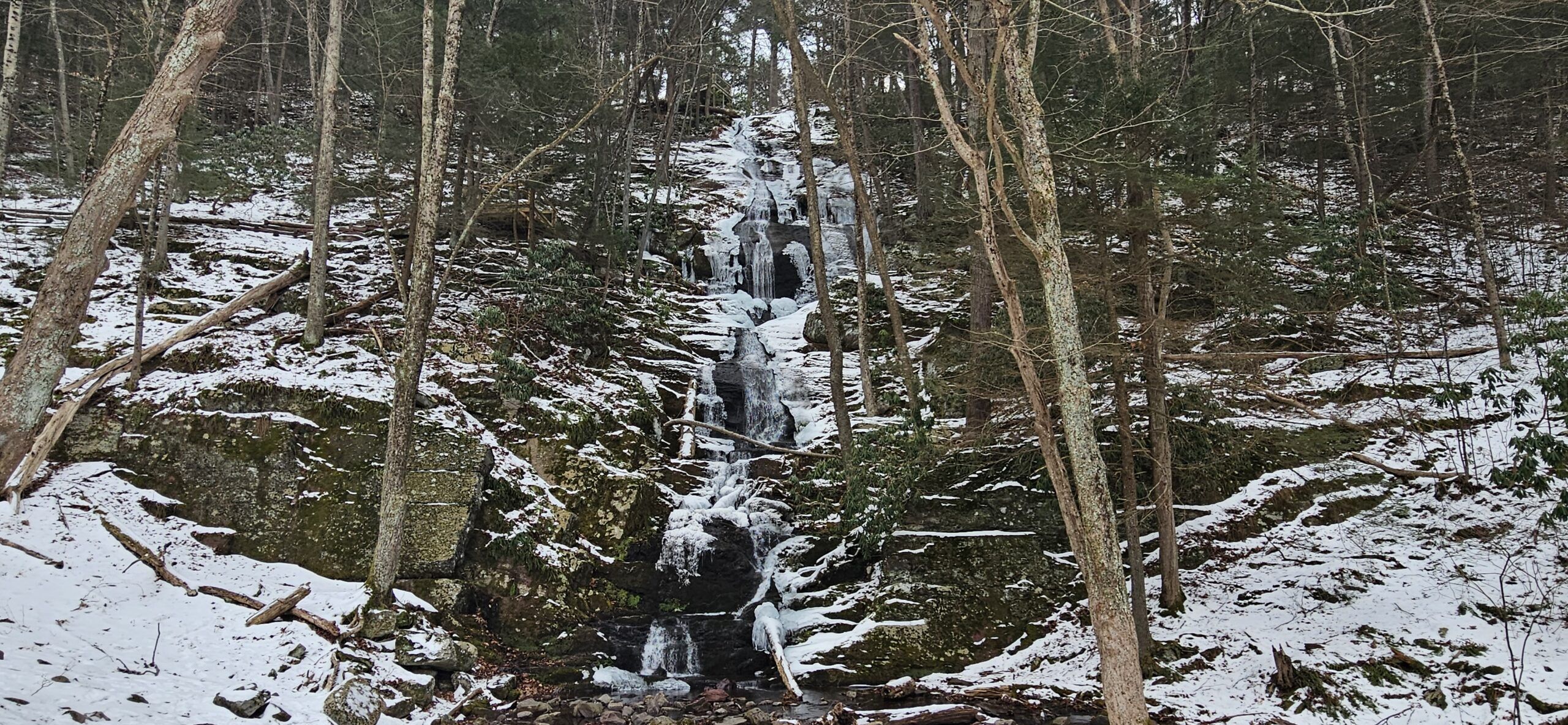 Winter Hiking Buttermilk Falls: One of New Jersey’s Tallest Waterfalls