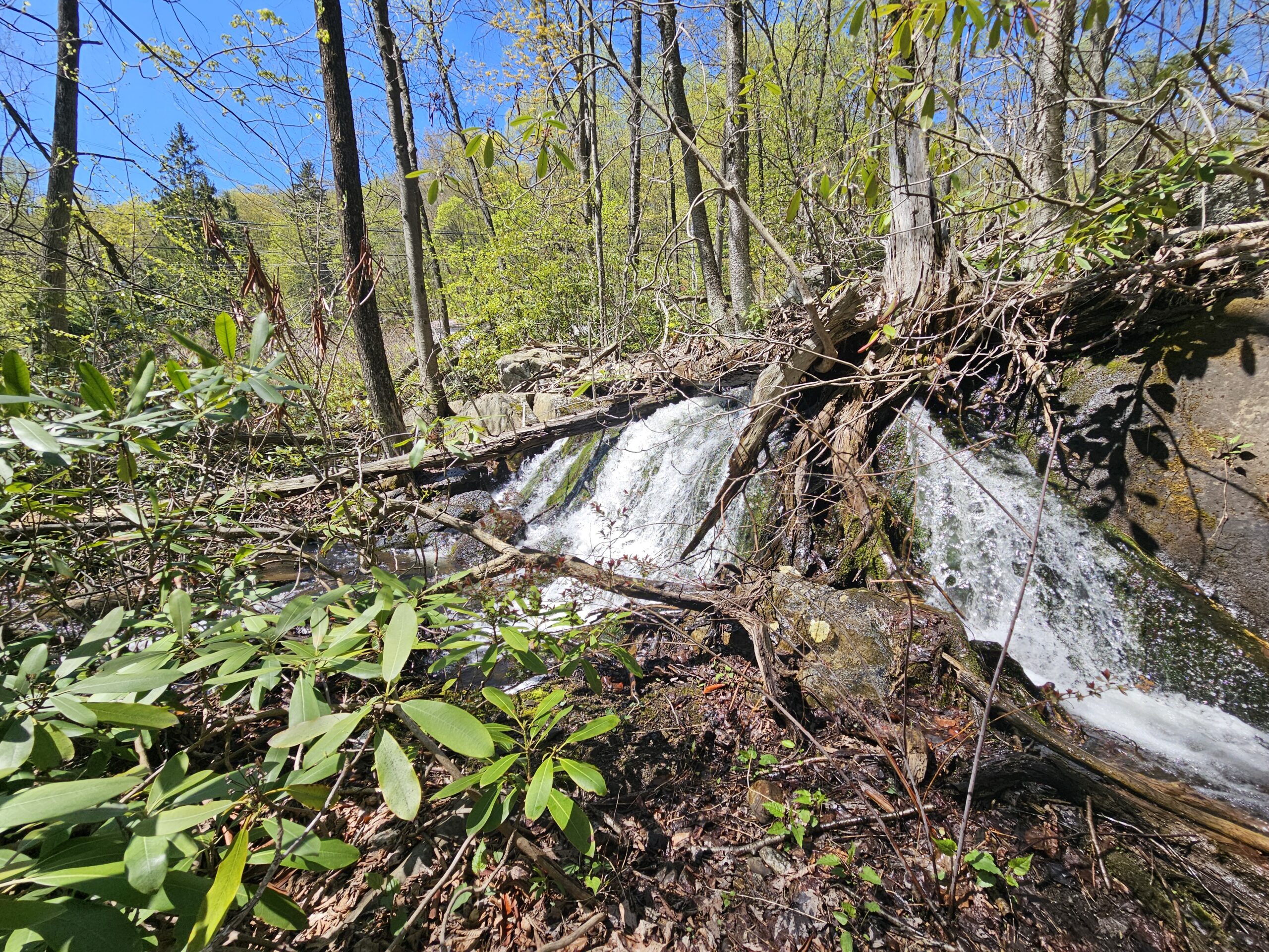 A waterfall in West Milford