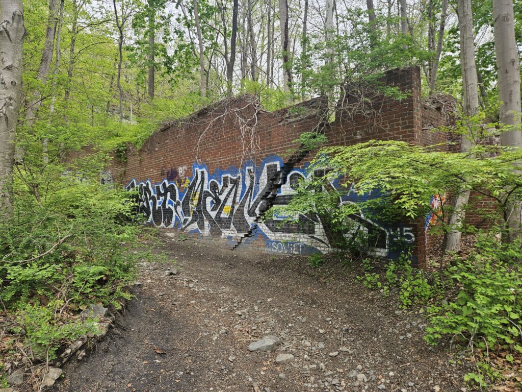 Ruins at Back Beach Park in Wanaque