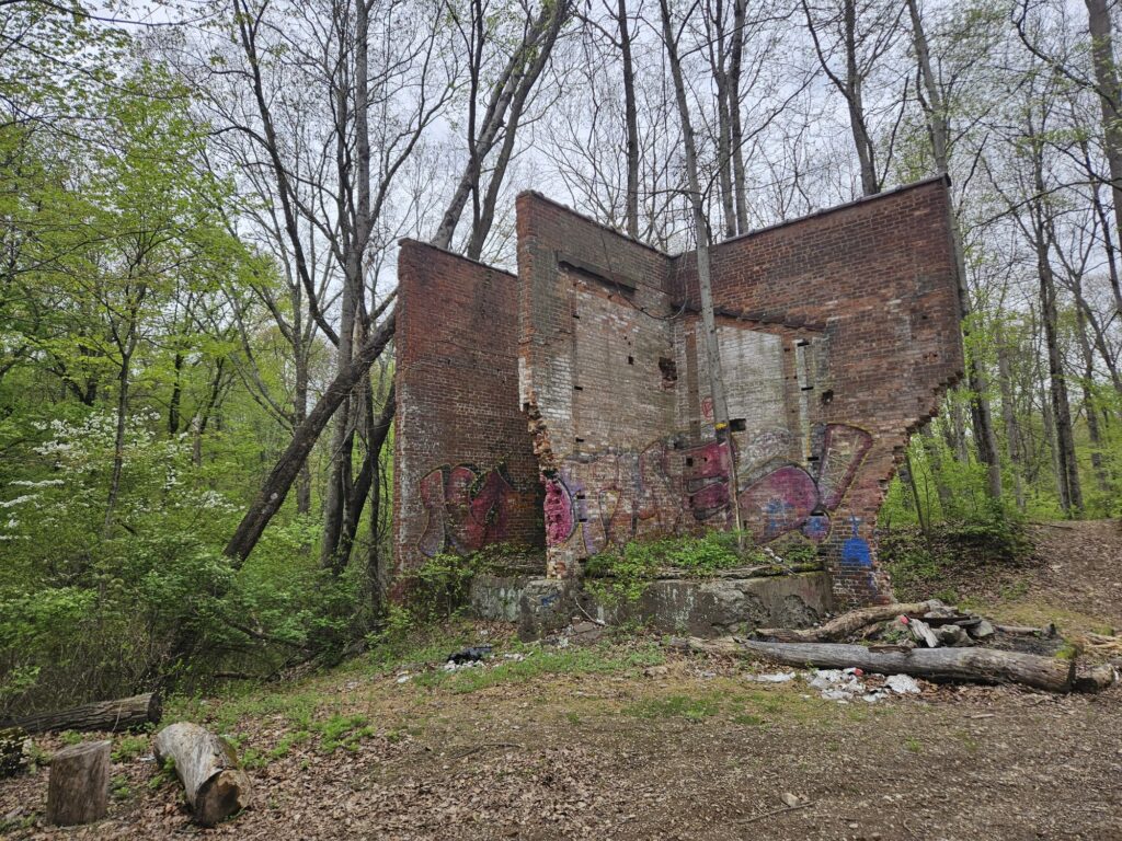 Ruins at Back Beach Park in Wanaque