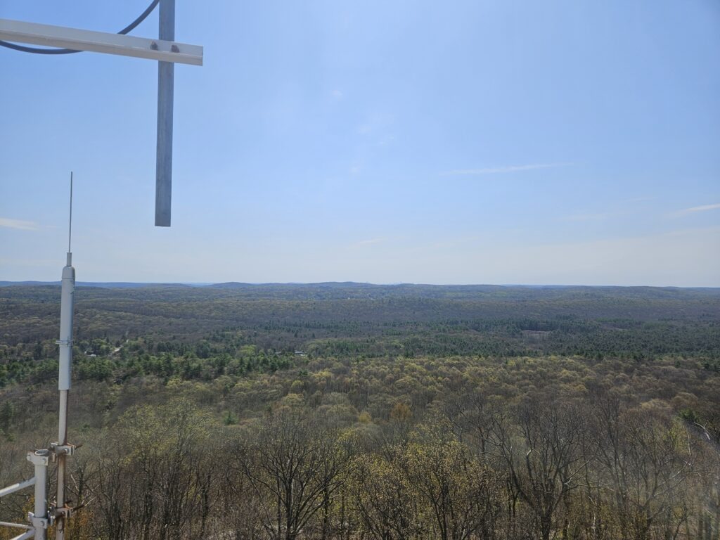 The view from the Bearfort Fire Tower