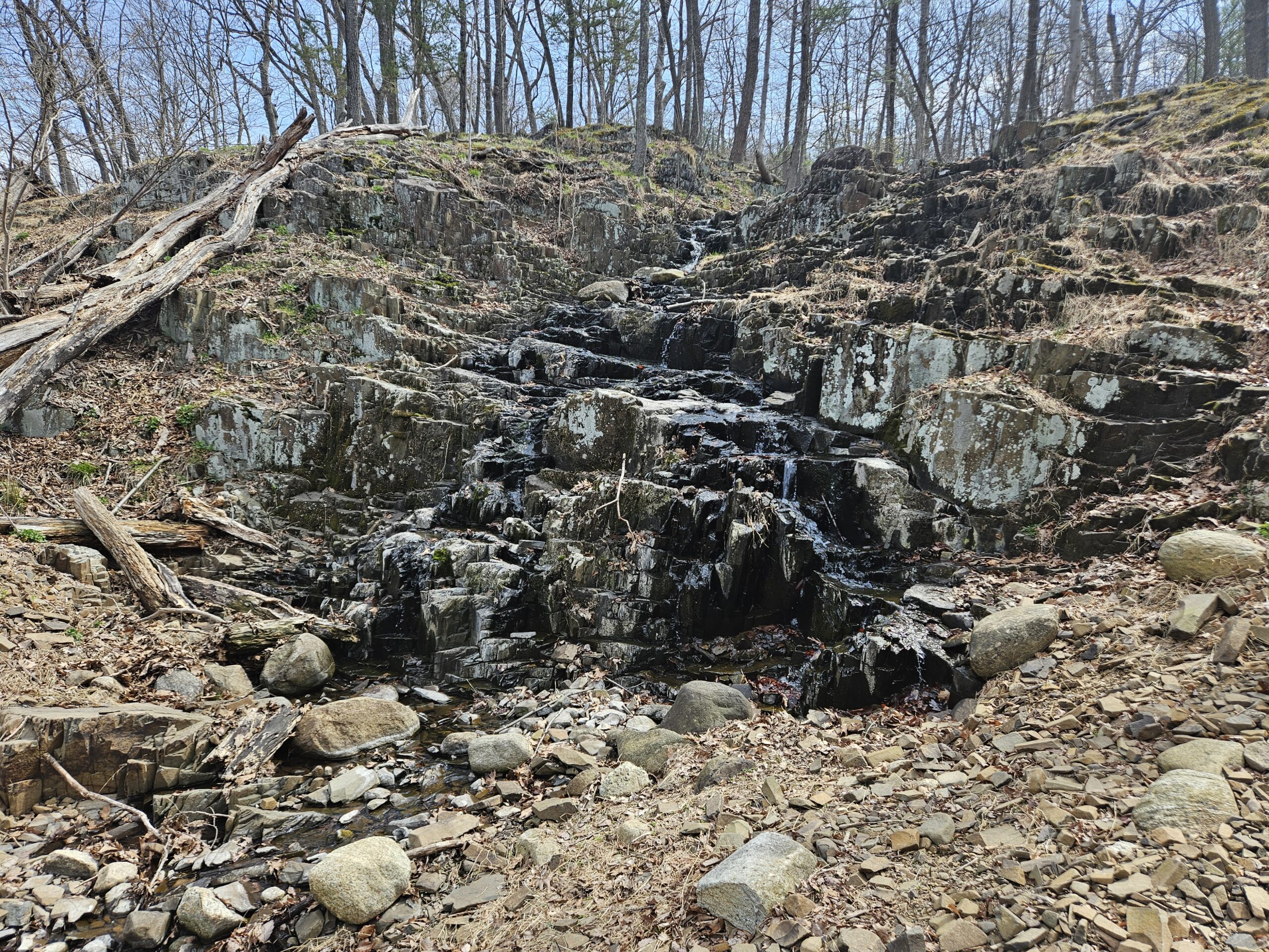 Buttermilk Falls in High Mountain