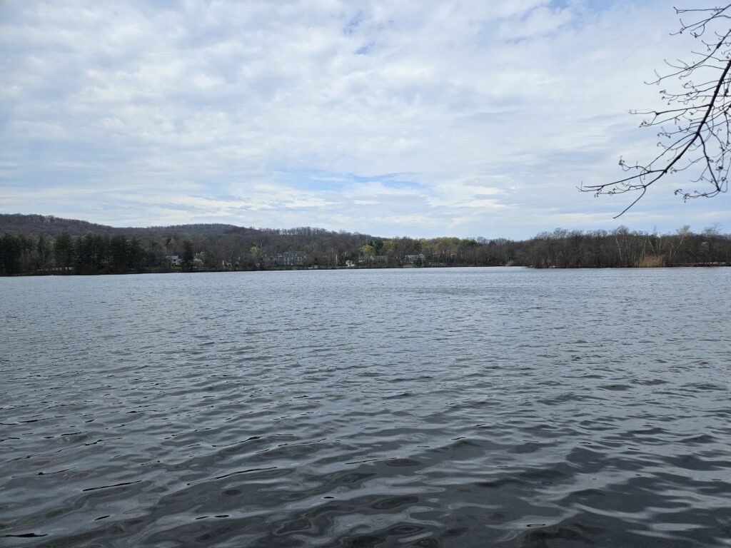 The Haledon Reservoir at Franklin Lakes Nature Preserve