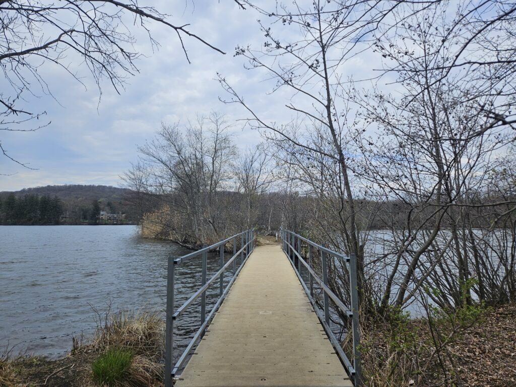 The Island Bridge Trail at G. Thomas Donch Nature Preserve