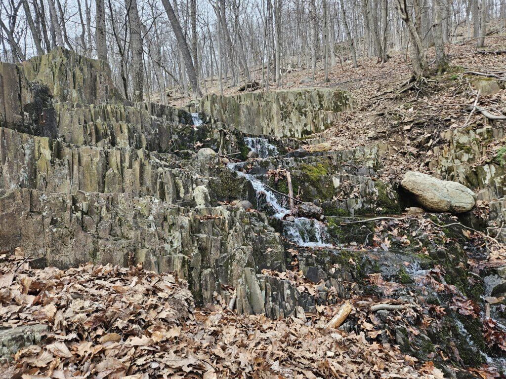 Three Block Falls at High Mountain
