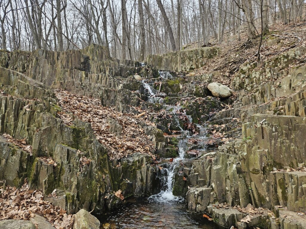 Three Block Falls at High Mountain Preserve
