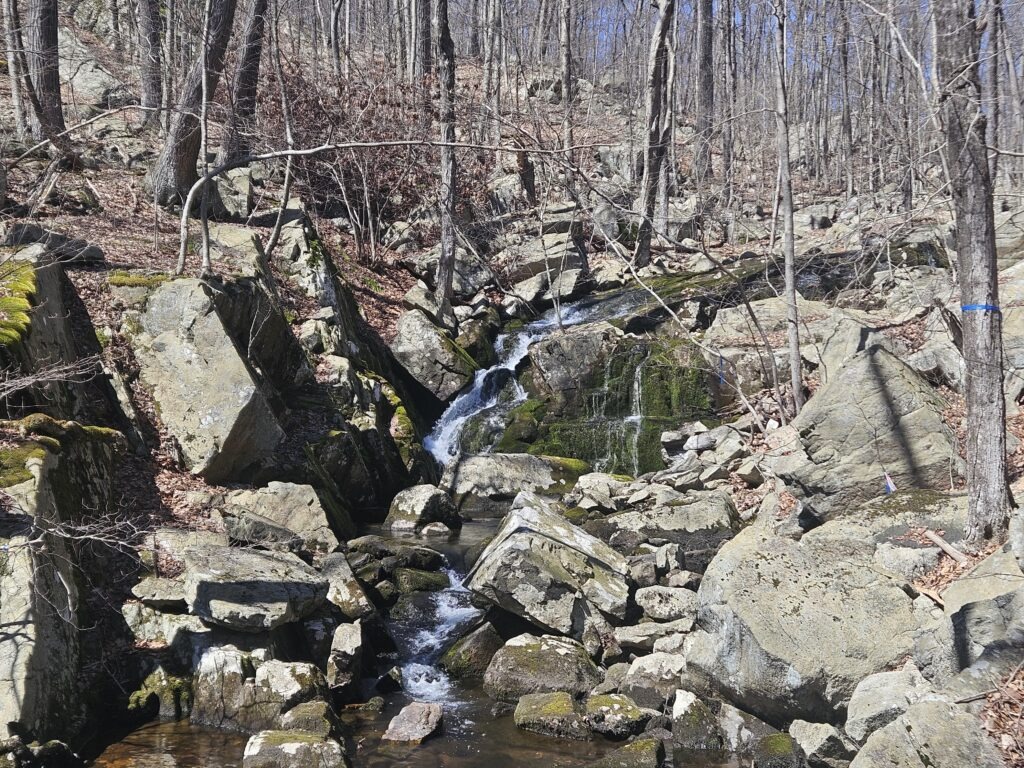 Upper Bear Swamp Brook Falls at Ramapo Valley Reservation