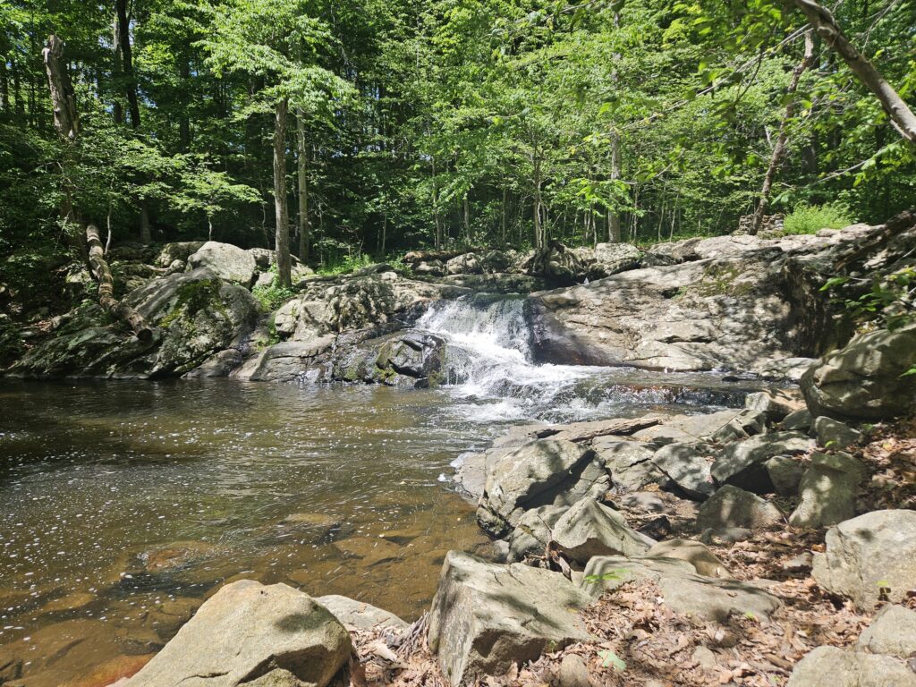 Buttermilk Falls in Mendham NJ
