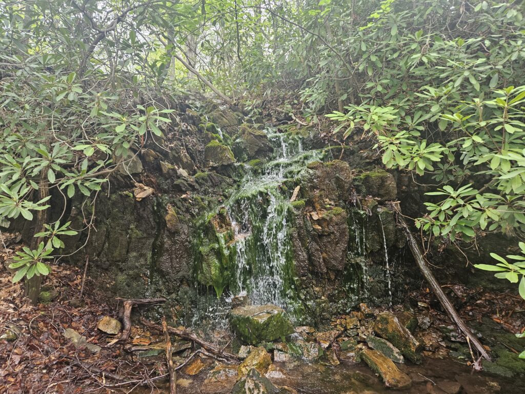 A small waterfall in the Delaware Water Gap