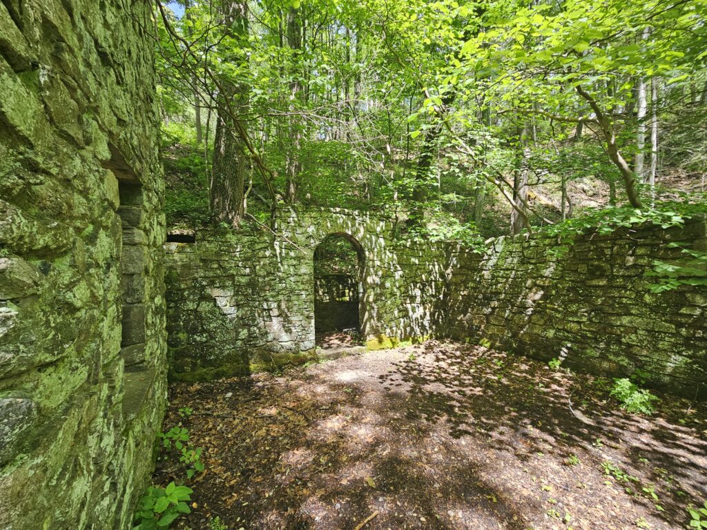 Ruins at the Kay Center in Chester