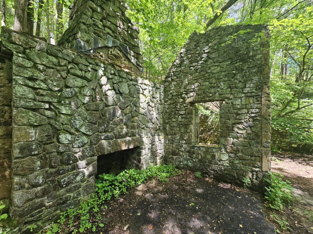 Ruins at the Kay Center in Chester