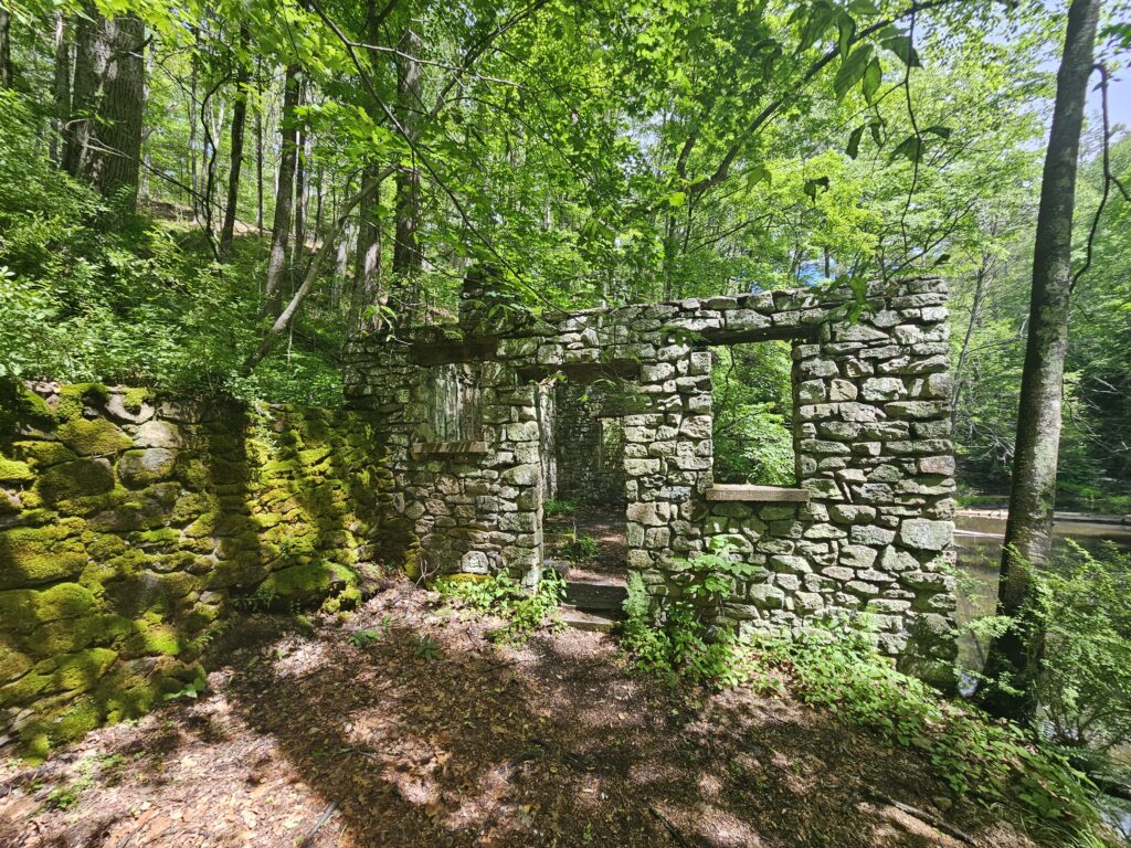 Ruins at the Kay Center in Chester