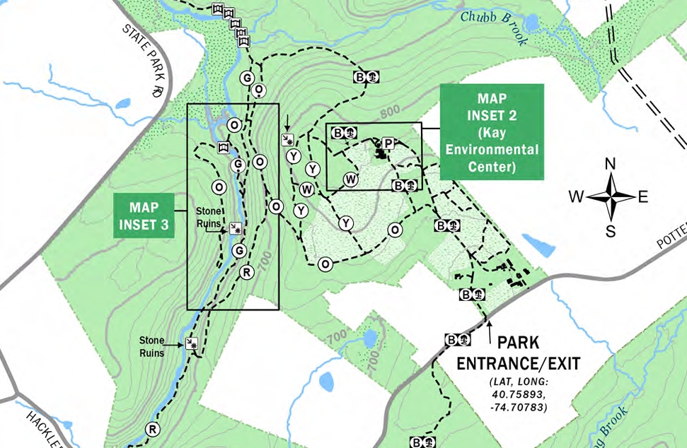 Hiking the Elizabeth D. Kay Environmental Center to Waterfalls and Ruins 1