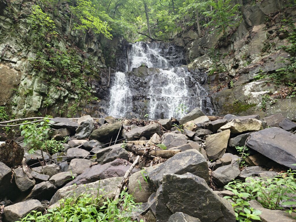 Greenbrook Falls 2 Greenbrook Falls from the Shore Trail at Palisades Interstate Park in New Jersey
