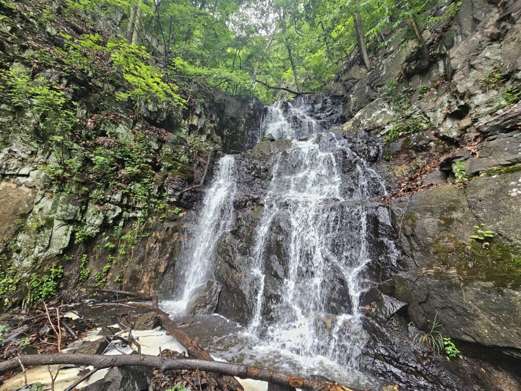 Greenbrook Falls 5 Greenbrook Falls from the Shore Trail at Palisades Interstate Park in New Jersey