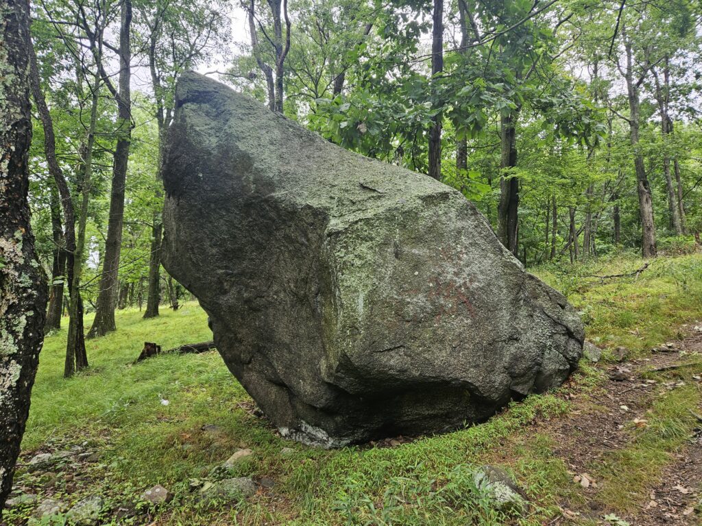 Lamont Rock in Alpine New Jersey