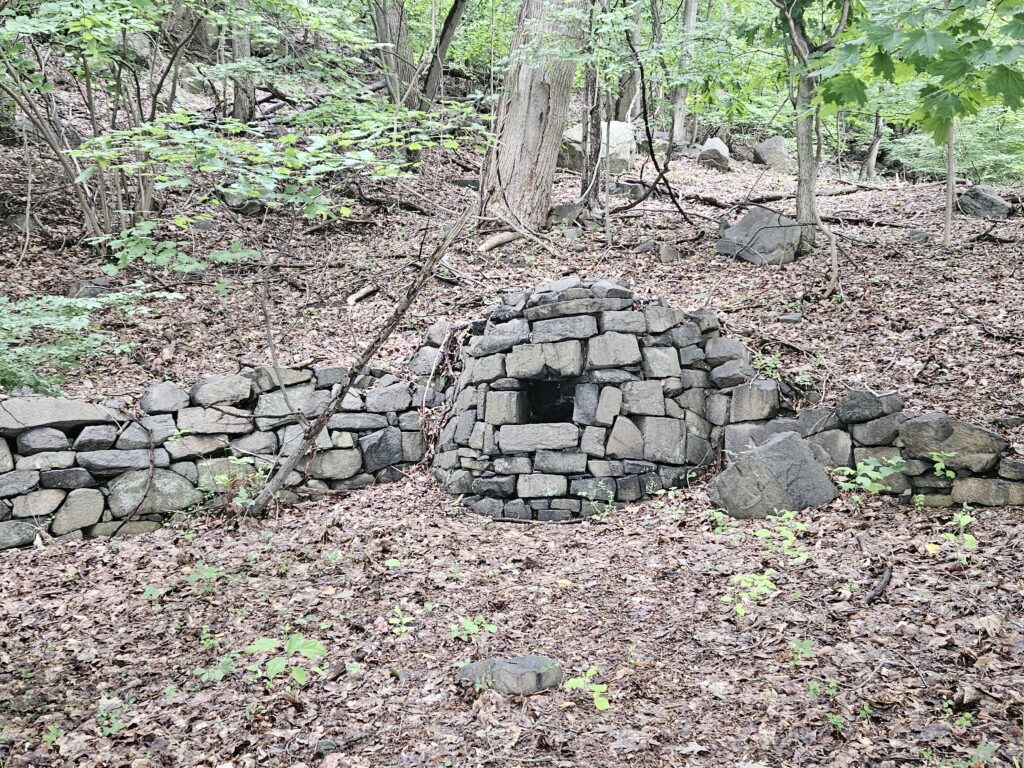 Ruins on the Shore Trail at Palisades Interstate Park