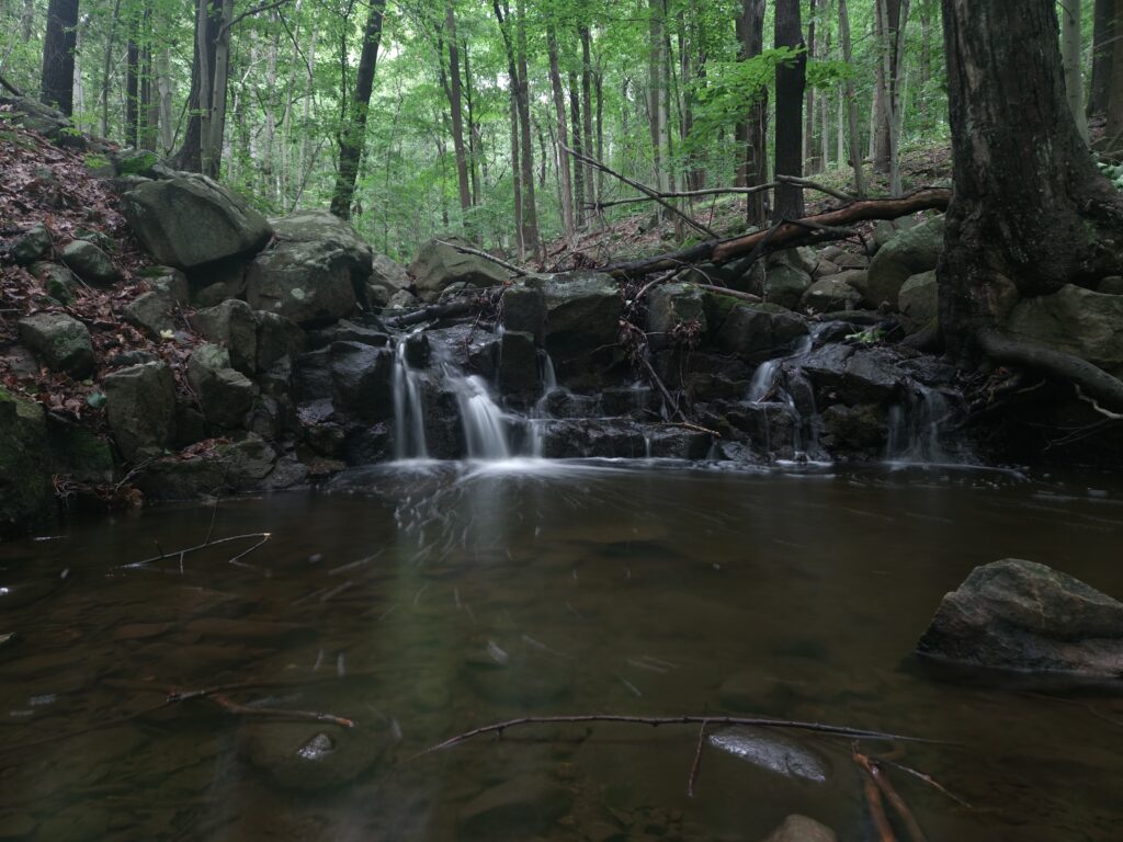 Roaring Brook Falls 2 A long exposure shot of Roaring Brook Falls in Rockleigh and Alpine, New Jersey