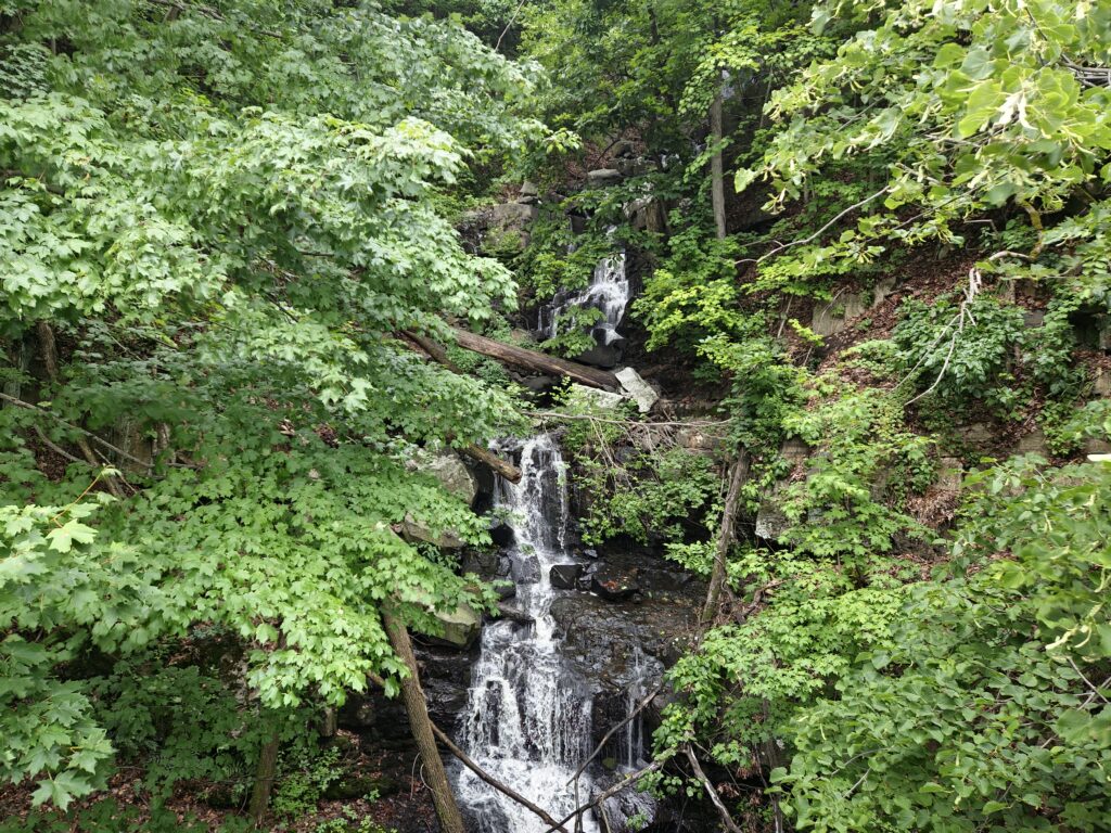 Greenbrook Falls 6 Greenbrook Falls from the Shore Trail at Palisades Interstate Park in New Jersey