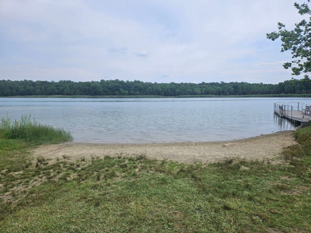 Hiking White Lake Natural Resource Area 13 The boat launch at White Lake Natural Resource Area in Hardwick