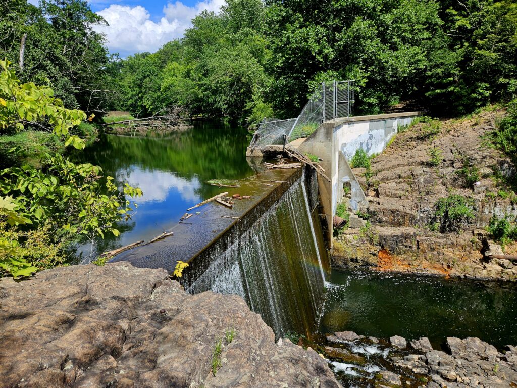 A view of East Branch Reservoir at Washington Valley Park