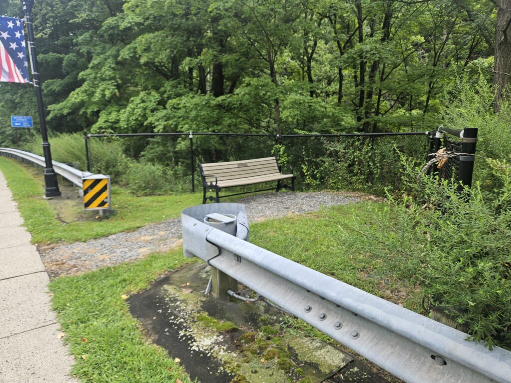 A bench for Wetumpka Falls