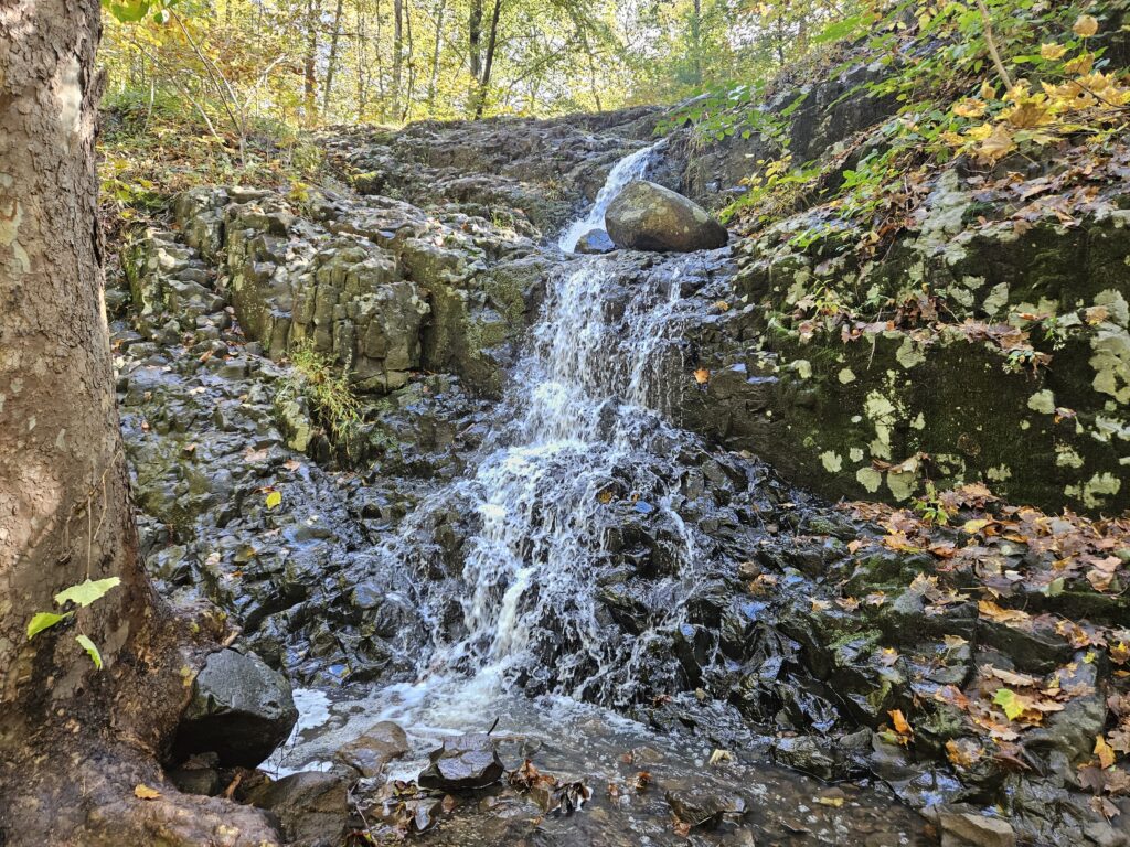 Hobble Falls 4 Hobble Falls at South Mountain Reservation in the fall with leaves changing color